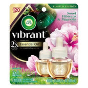 Air Wick Vibrant Scented Oil Refill Sweet Hibiscus & Magnolia 0.34 fl oz 2ct