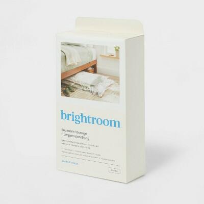 [Like New] Brightroom Jumbo 2pc Compression Bags Clear Vacuum Seal Storage