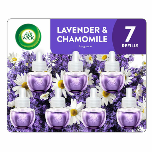 Air Wick Plug-in Scented Oil Refill Lavender Chamomile 7 ct Air Freshener
