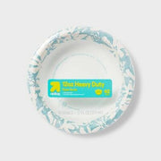 up&up Watercolor Botanical Paper Bowl 12oz 42ct