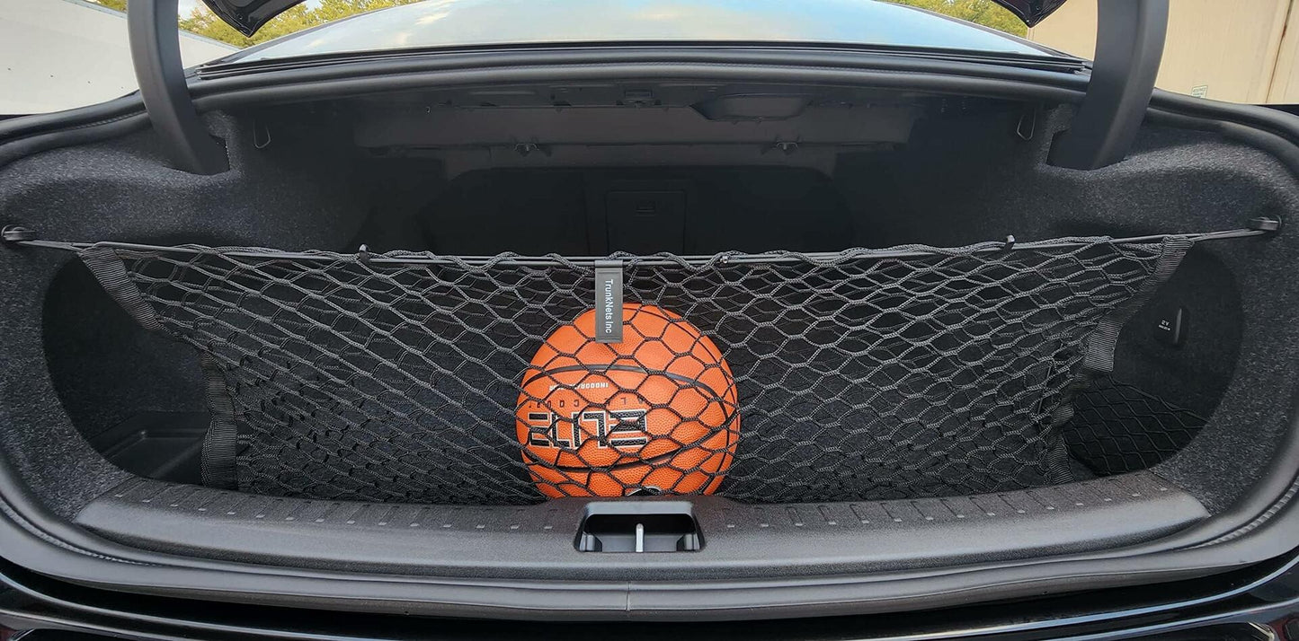 Envelope Automotive Elastic Trunk Mesh Cargo Net for Volvo S60 2019-2025
