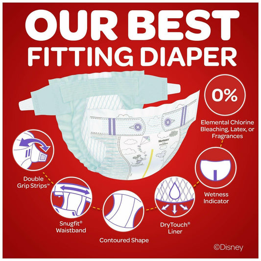 Huggies Little Movers Diapers Step 5 27+ lb 19 Ct Jumbo Pack Size 5