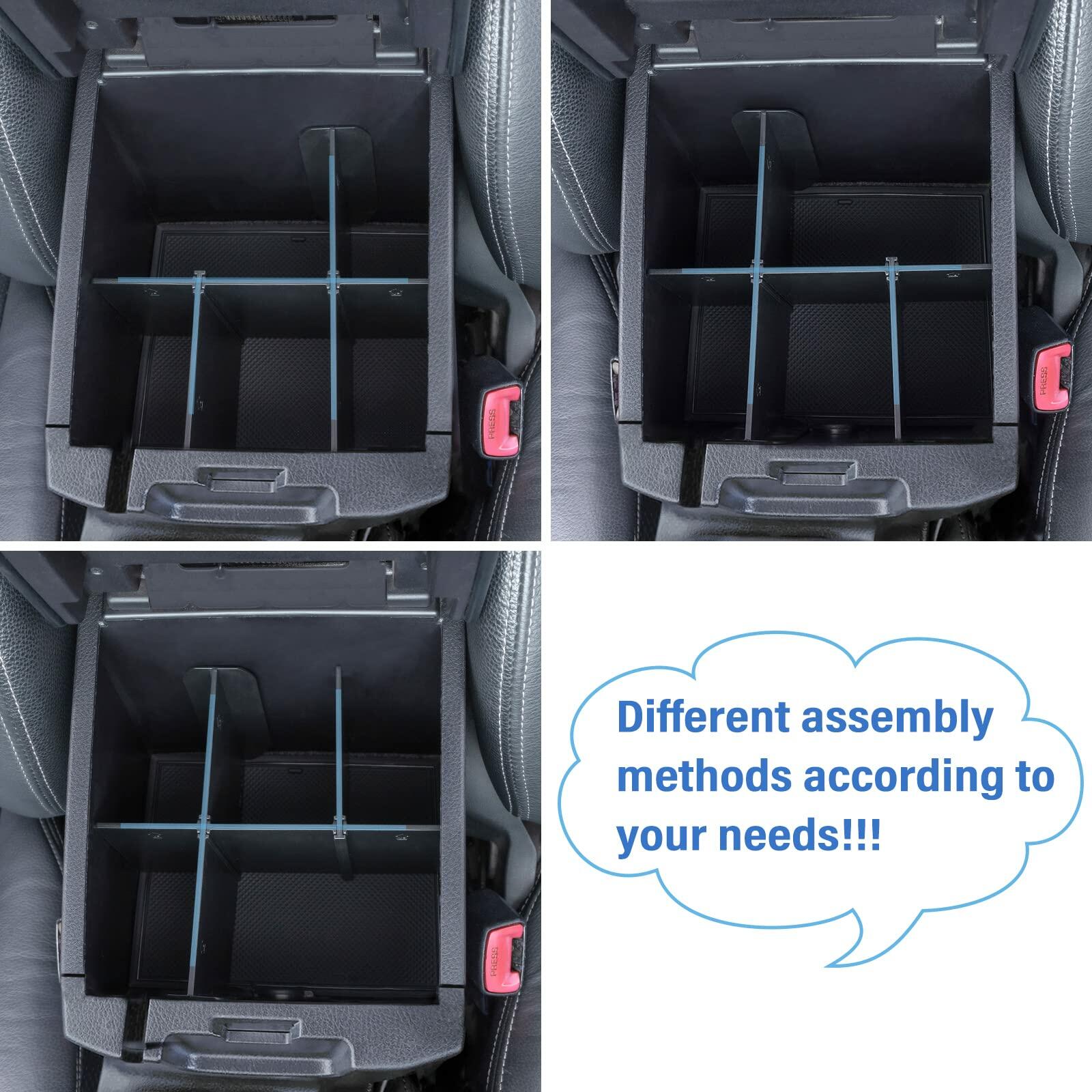 [Like New] JKCOVER Center Console Divider Organizer for Toyota Tacoma 2016-2023 ABS