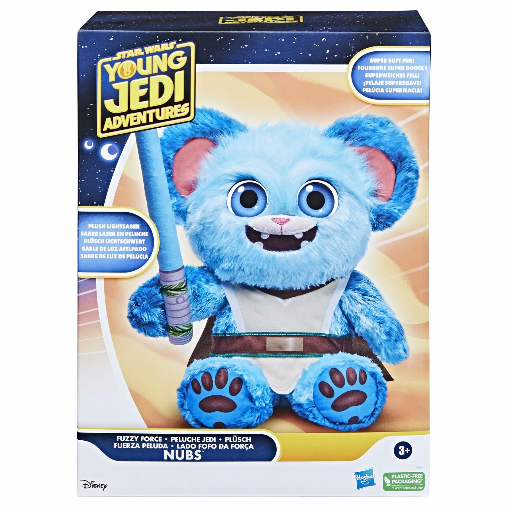 Star Wars Young Jedi Adventures Fuzzy Force Nubs Plush Toy 15" Large