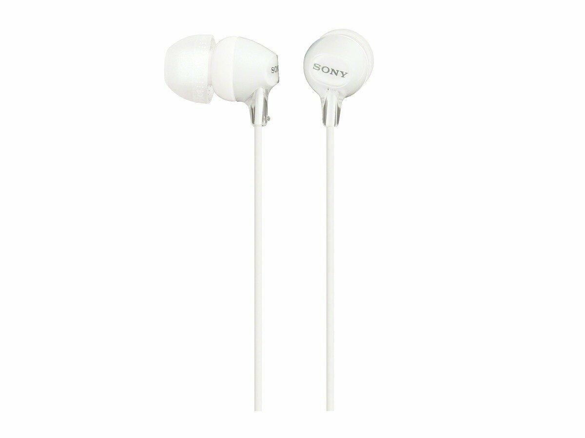 Sony MDREX15LP In-Ear Earbud Headphones White EX Series Wired White