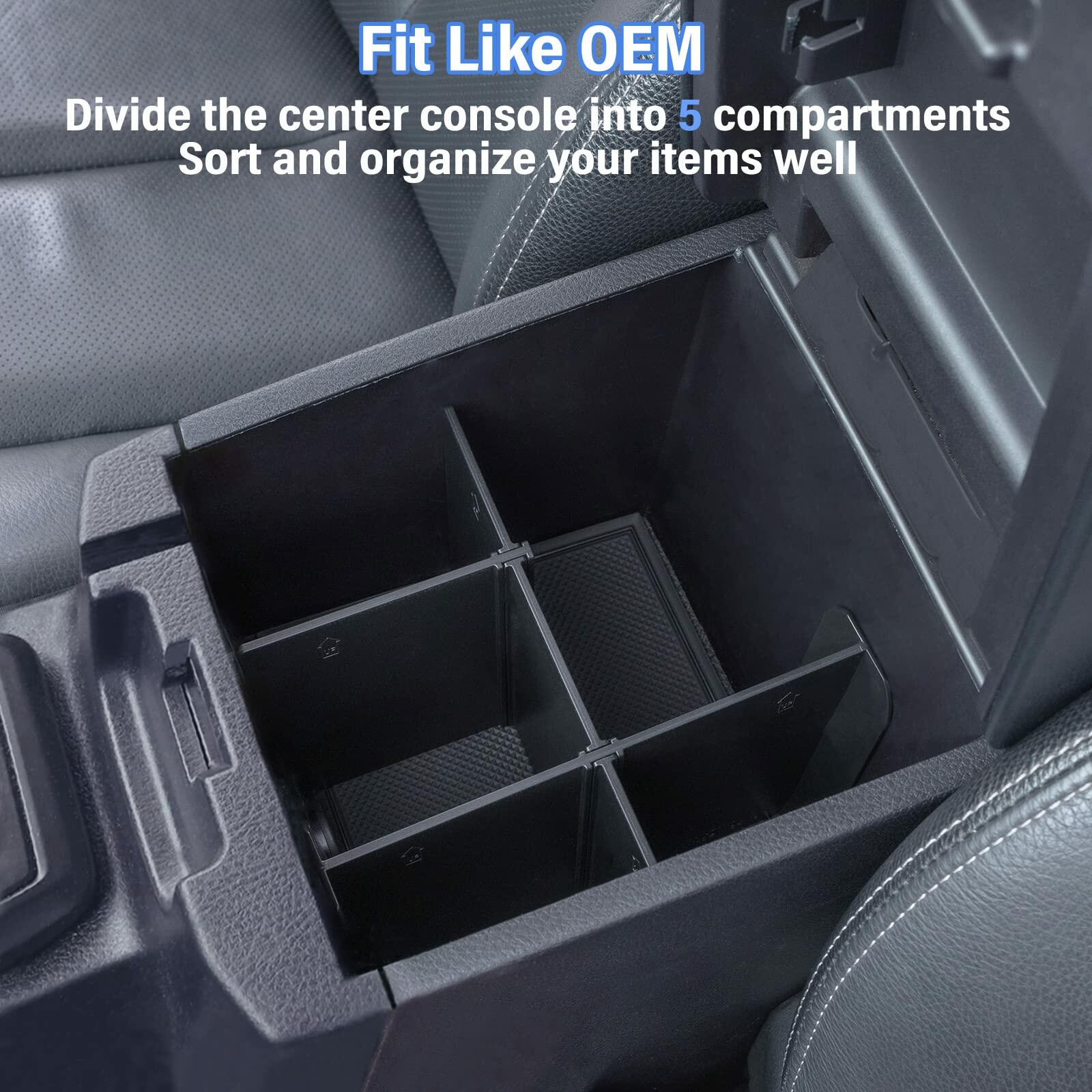 [Like New] JKCOVER Center Console Divider Organizer for Toyota Tacoma 2016-2023 ABS