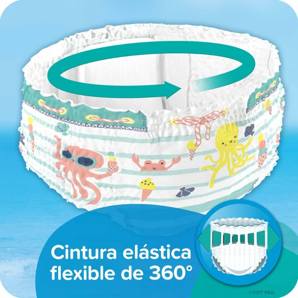 Pampers Splashers Swim Diapers Blue 12 ct Size Small