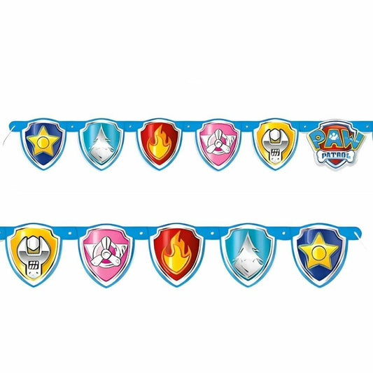 Paw Patrol Large Jointed Banner Colorful 1 Pc Party Decoration 6.5ft
