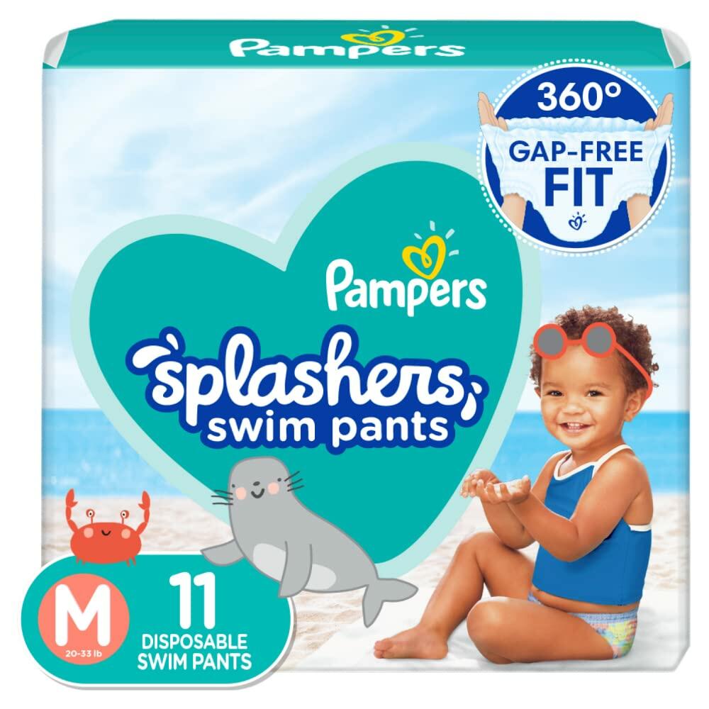 Pampers Splashers Swim Diapers Fruit Punch 11 Ct Size Medium