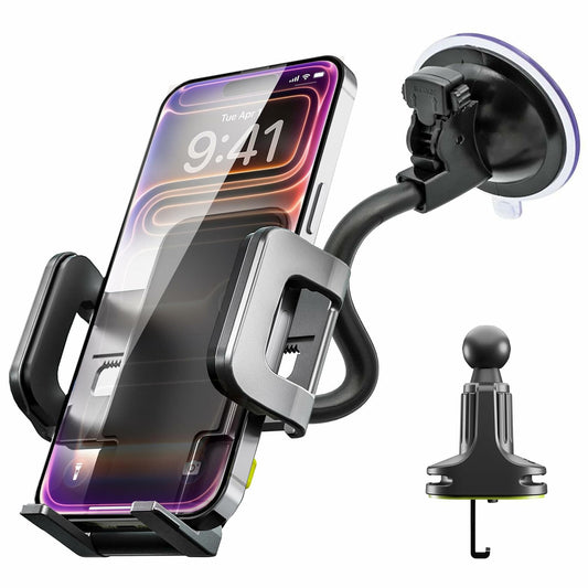 [Like_new] Bracketron TripGrip Window & Vent Mount GPS Car Holder with Vent Clip Black