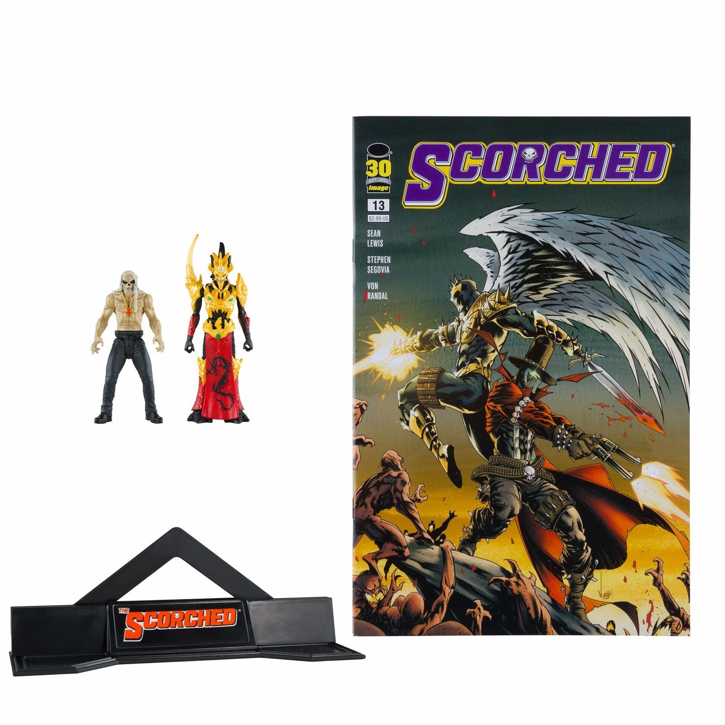 McFarlane Toys Spawn Page Punchers 2pk Freak & Mandarin 3in Action Figures