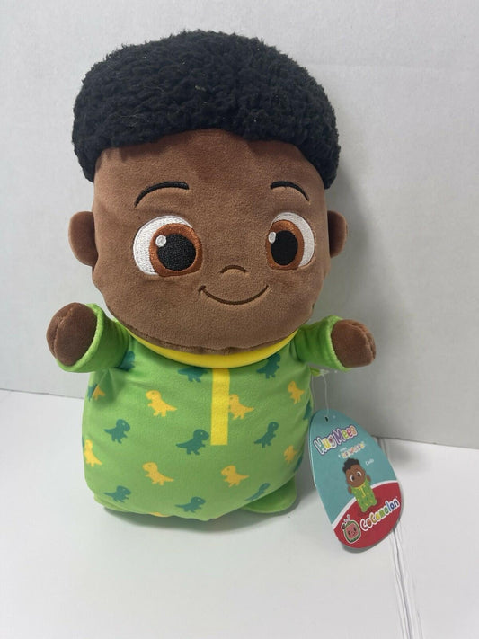Squishmallows Hugmees CoComelon Cody Plush Doll Green Yellow 10"