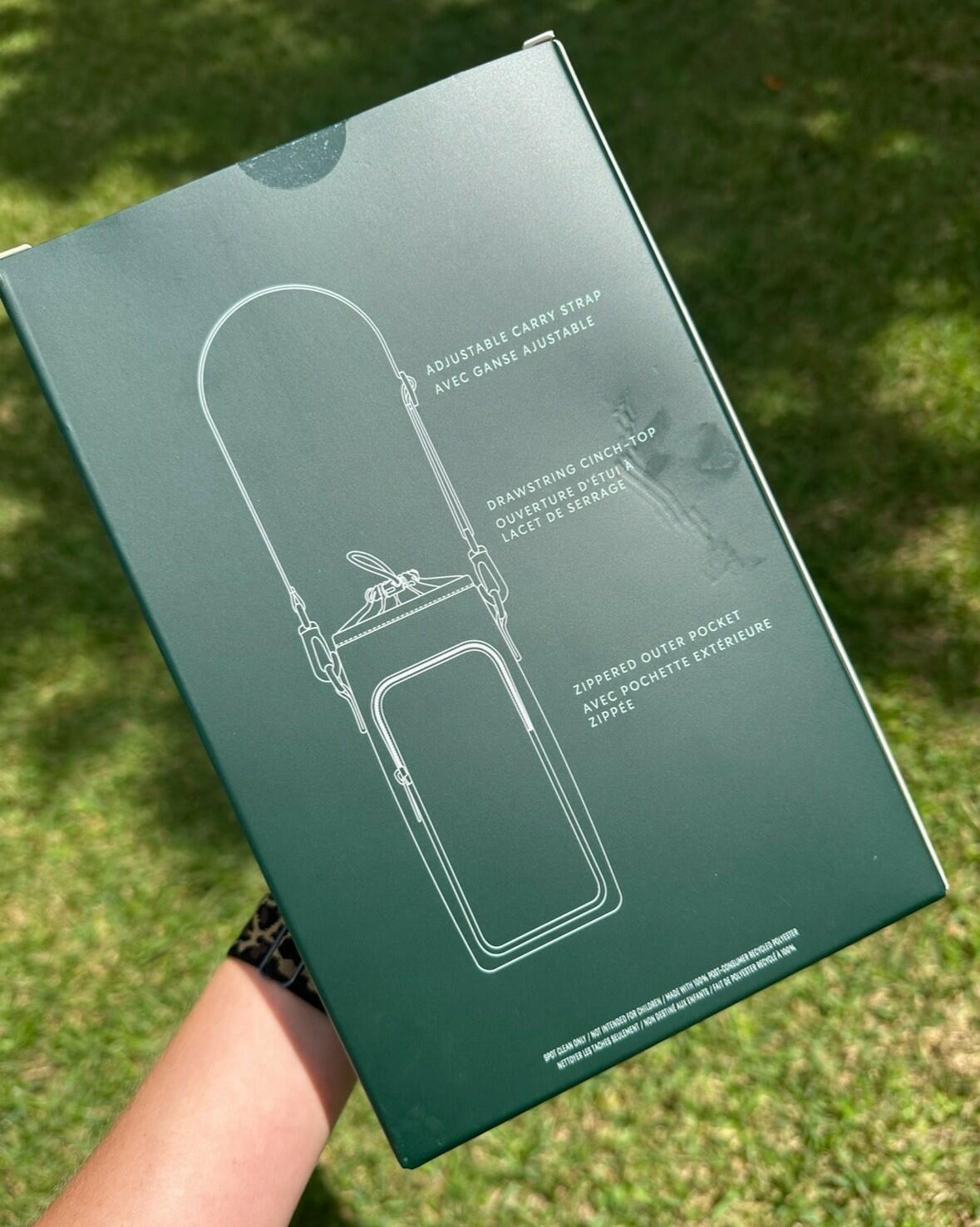 Starbucks Spring 2025 Tumbler Tote Bag Adjustable Strap Powder Blue