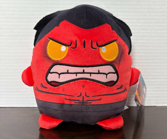 Marvel Red Hulk Plush Toy 7" Collectible Soft Doll Yellow Color