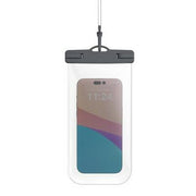 GEMS Waterproof Phone Pouch Charcoal Gray Universal Size Cell Phone Dry Cover