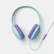 heyday Wired On-Ear Headphones Built-In Mic 3.5mm Jack Spring Teal
