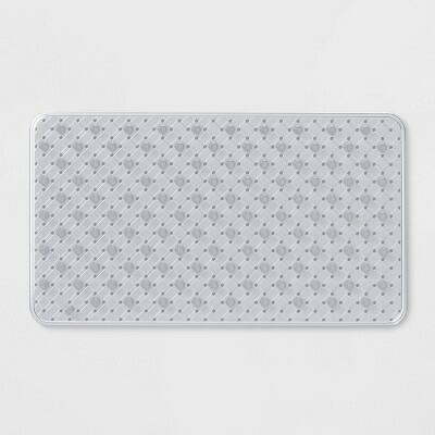 Room Essentials Bathtub Shower Mat Clear Non-Slip Bathroom Accessory