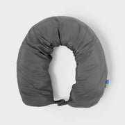 Open Story Packing Cube with Neck Pillow Gray Travel Luggage Accessory