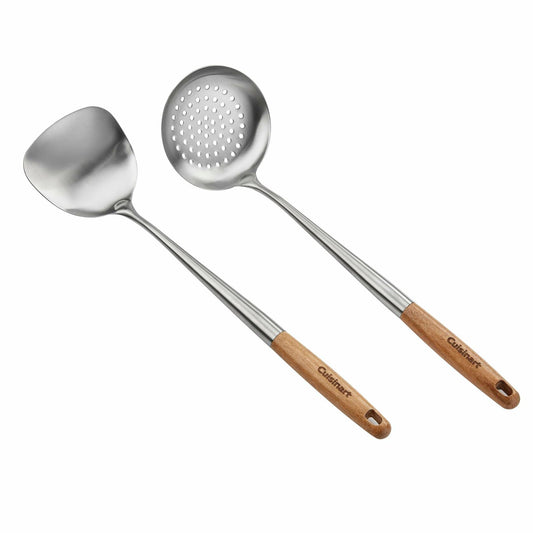Cuisinart Set of 2 Wok Tools (Turner, Skimmer)