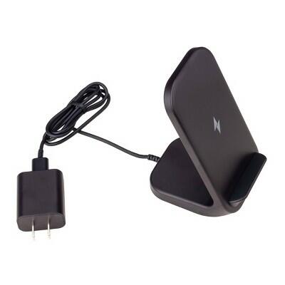 Dealworthy™ 10W Qi Wireless Charging Stand Black USB Cable 3Ft
