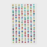 Spritz™ Party Favor Gem Earrings Multicolor 176ct Sticker Earrings Kids