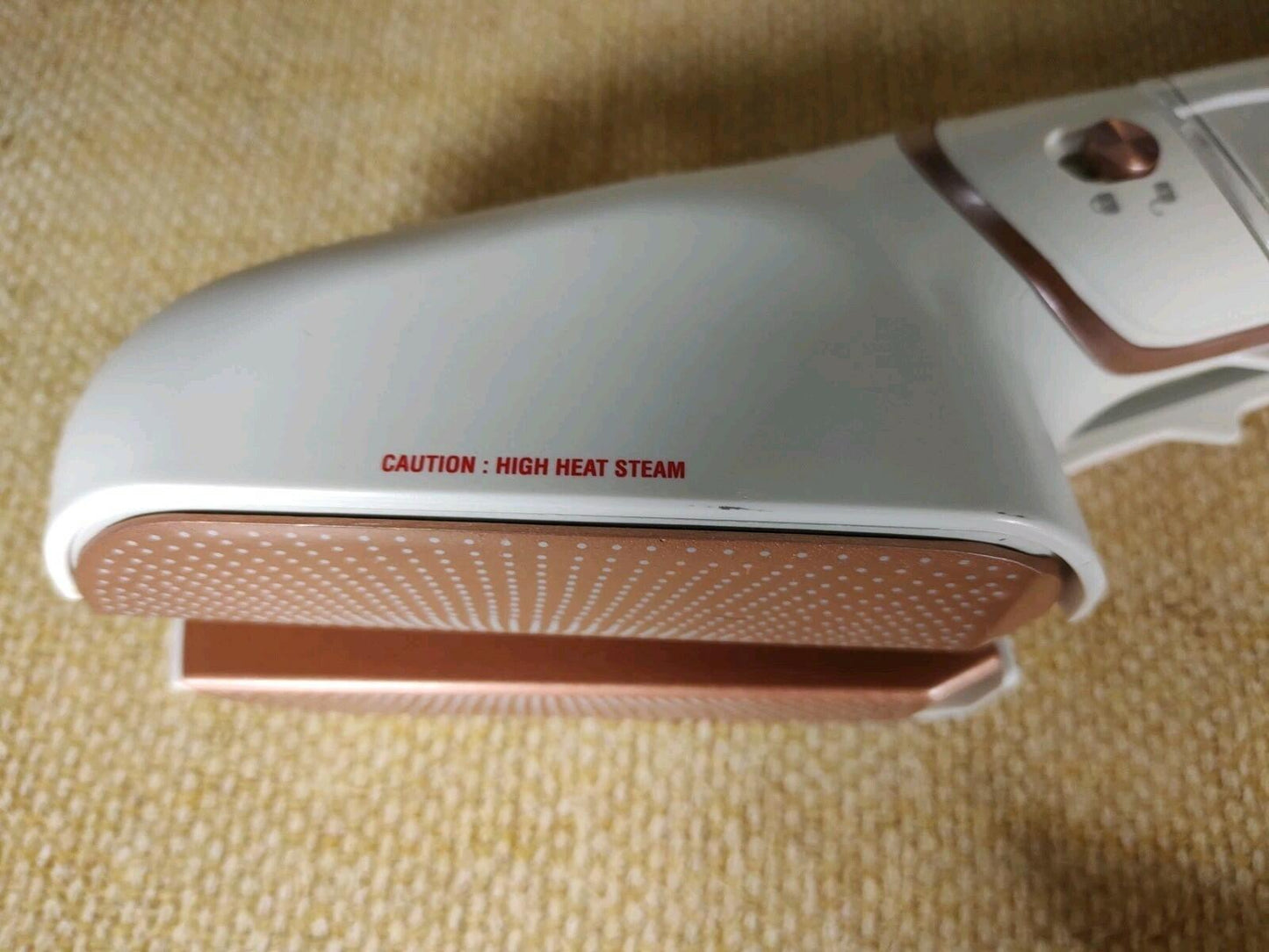 Conair Steam Stylist Portable Garment Iron Steamer White Adjustable Handle