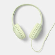 [Like New] Heyday Wired On-Ear Headphones Lightweight Built-In Mic 3.5mm Jack Green