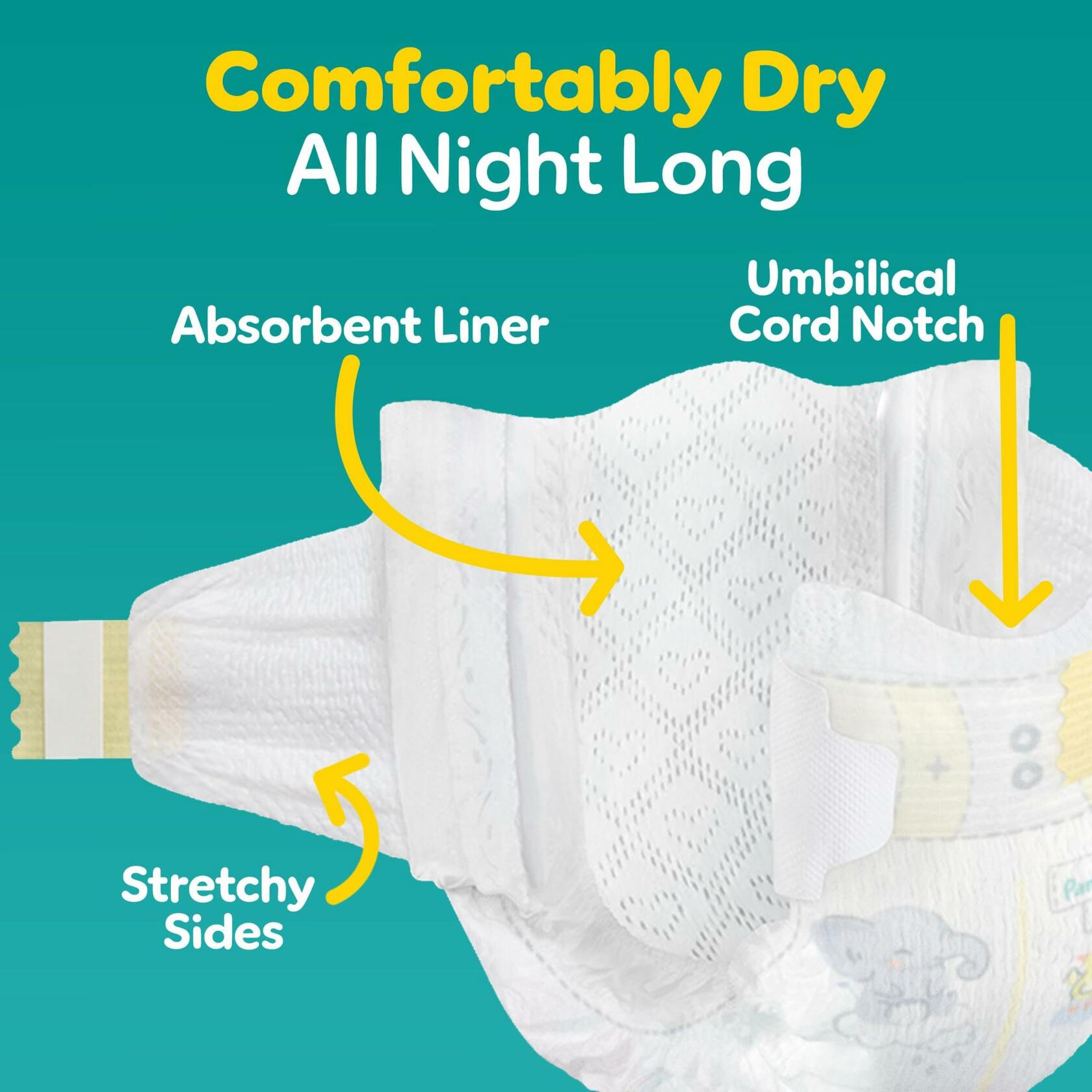 [Like New] Pampers Swaddlers Diapers Ultra Absorbent Preemie 27 Count Size P1