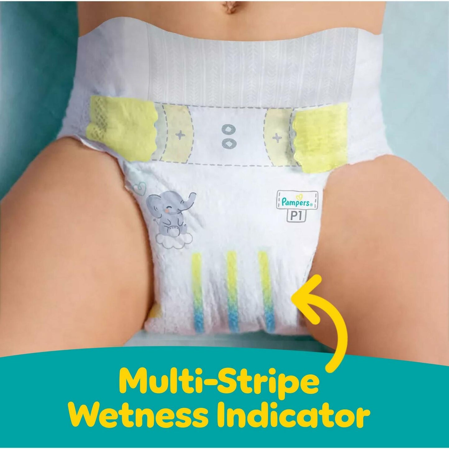 [Like New] Pampers Swaddlers Diapers Ultra Absorbent Preemie 27 Count Size P1
