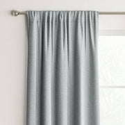 Room Essentials Heathered Gray Blackout Curtain Panel 42x63 Noise Reduction UV