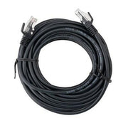dealworthy Cat 6 Ethernet Cable 25' Black RJ-45 Male-to-Male 1.25Gbps