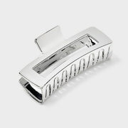 Universal Thread Jumbo Plastic Hair Claw Clip Silver