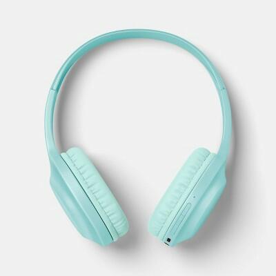 [Like_new] Heyday Wireless Banded Headphones Built-In Mic Adjustable Headband Spring Teal