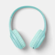 [Like New] Heyday Wireless Banded Headphones Built-In Mic Adjustable Headband Spring Teal