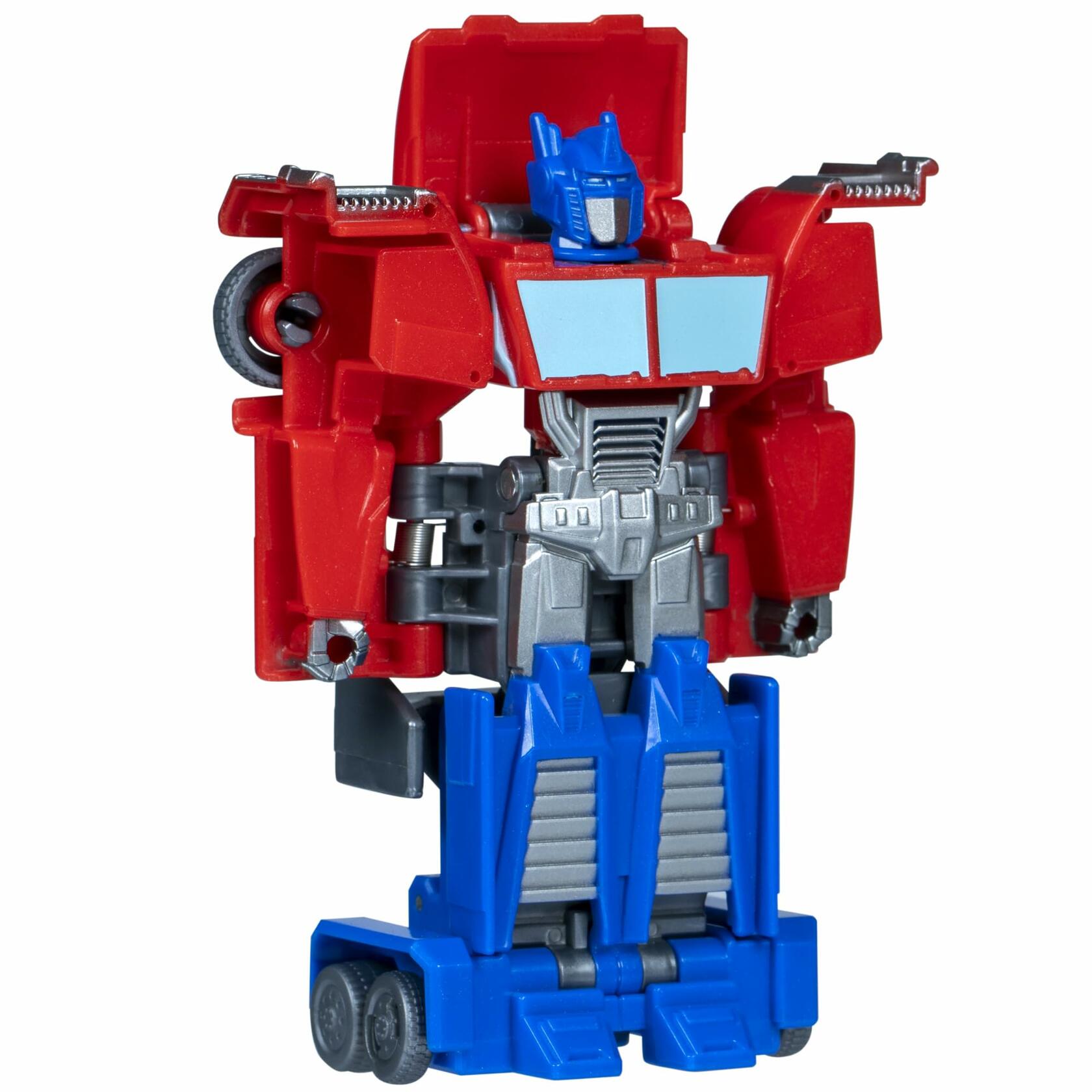 Transformers EarthSpark 1-Step Smash Changers Optimus Prime 4-Inch Action Figure
