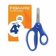 Fiskars 5" Blunt-Tip Kids Scissors Blue Ages 4-7 School Crafting