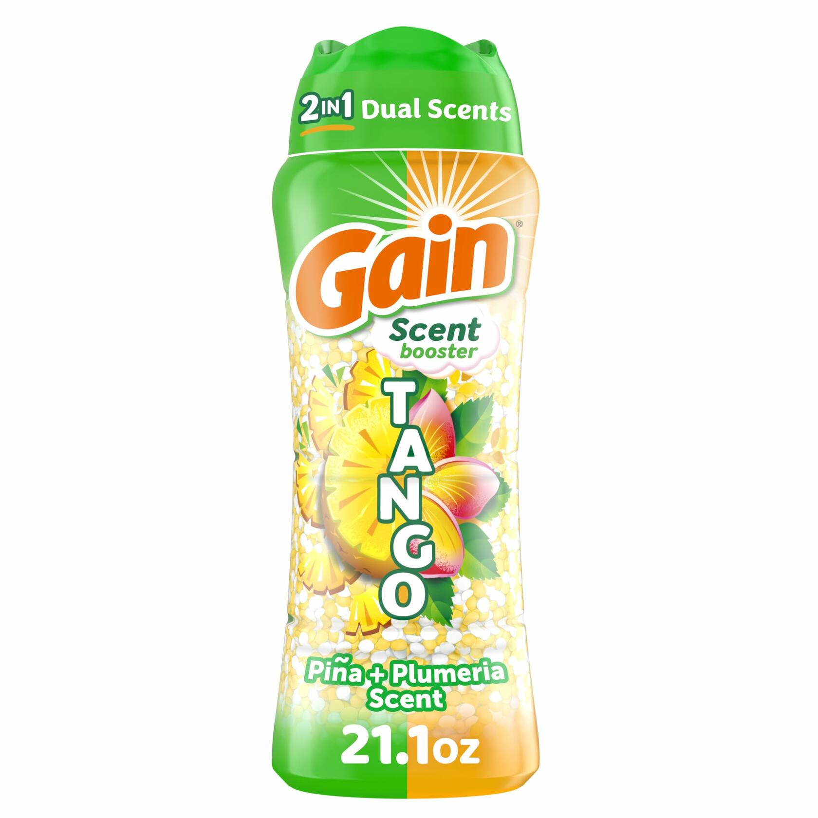 [Like New] Gain Tango 2-in-1 Laundry Scent Booster Beads Piña Plumeria Scent 21.1oz