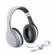 eKids Kids Wired Headphones Stereo Sound Volume Control White Over Ear