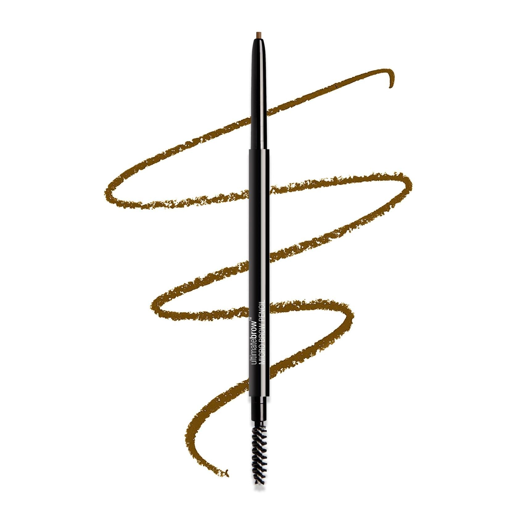 wet n wild Ultimate Brow Micro Eyebrow Pencil Soft Brown 1.5mm Tip 1 Count