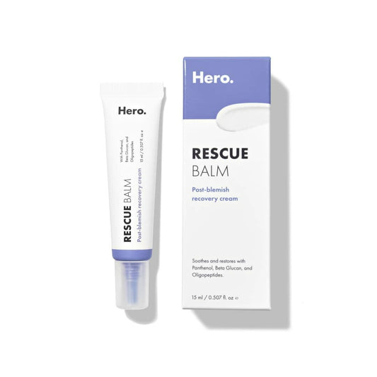 Hero Cosmetics Rescue Balm Post-Blemish Recovery Cream 15ml Unscented