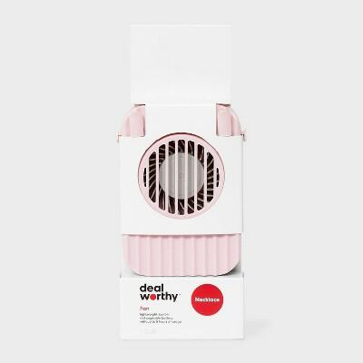 [Like New] Dealworthy™ Necklace Fan Pink - Box Damaged