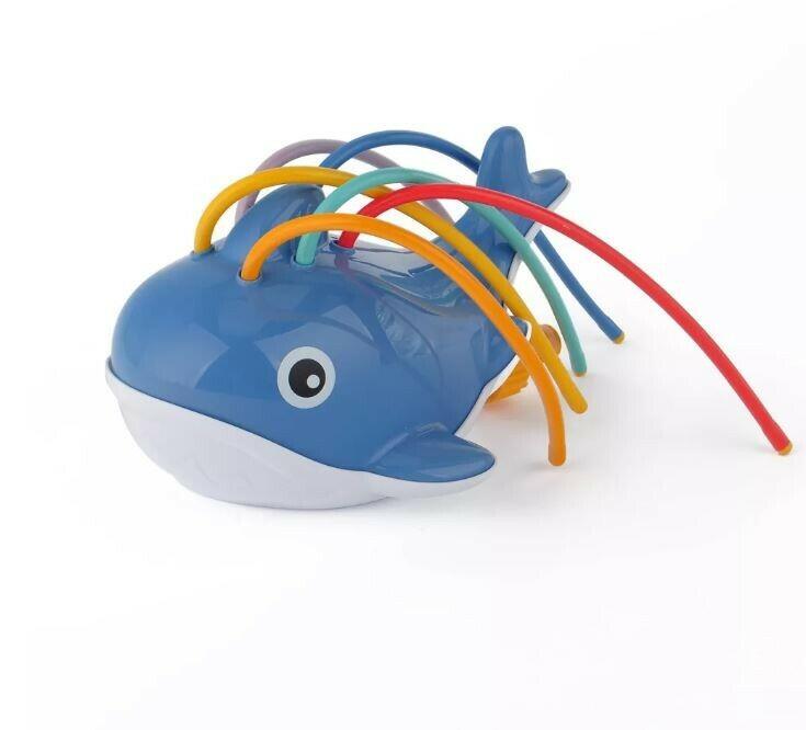 Target Bullseye's Playground Shark Water Sprinkler 5" H Blue Plastic
