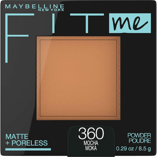 Maybelline New York Fit Me Matte Plus Poreless Powder Mocha 0.29oz