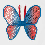 Sun Squad™ Kids Fairy Wings July4th Costume Accessories Multi-Color