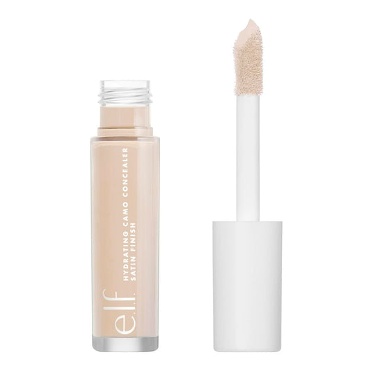 e.l.f. Hydrating Camo Concealer Full-Coverage Satin Finish Fair Beige 0.2oz
