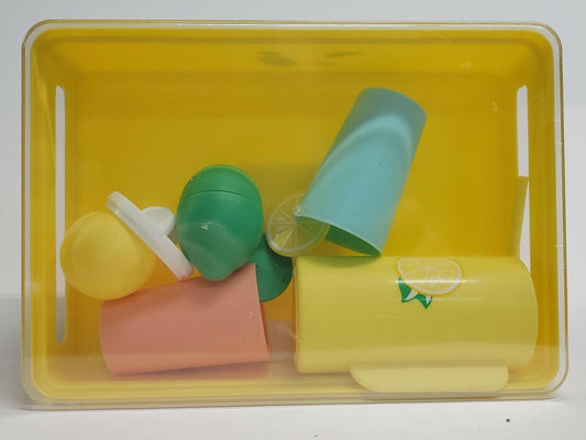 Bullseye's Playground Kids Lemonade Stand Play Set Yellow Plastic