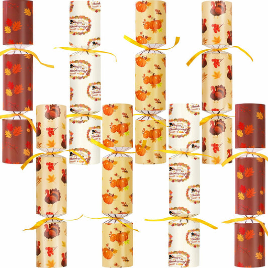 Siawoy 8 Pack Fall Thanksgiving Party Favors Pumpkin Turkey Hats Prizes
