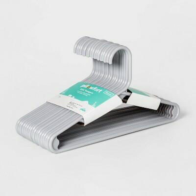 Pillowfort Kids Hangers 18pk Gray