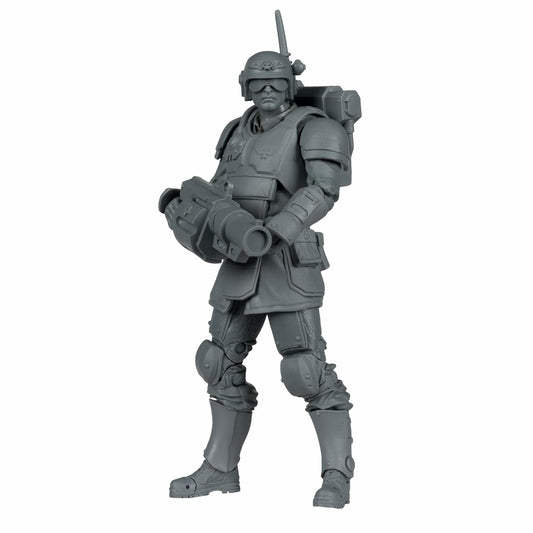 McFarlane Toys Warhammer 40K Kasrkin Astra Militarum 7in Figure Grey