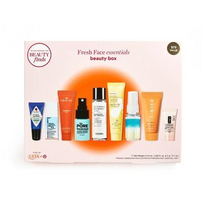 Ulta Beauty Fresh Face Essentials Spring Skincare Box 9 pc Multicolor
